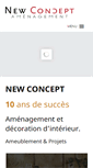 Mobile Screenshot of newconcept.ma